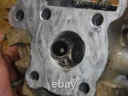2006 TTR50E Motor Cylinder Head Damage Top End Engine DAMAGED (Dropped Valve)
