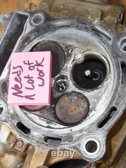 2007 CRF450r Honda Motor Cylinder Head Damage Top End Engine DAMAGED