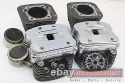 84-99 Revtech Evo 100 Front Rear Cylinder Heads Valves Pistons Engine Top End