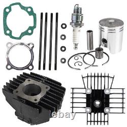 NICHE Cylinder Wiseco Piston Gasket Cylinder Head Top End Kit for Yamaha PW80